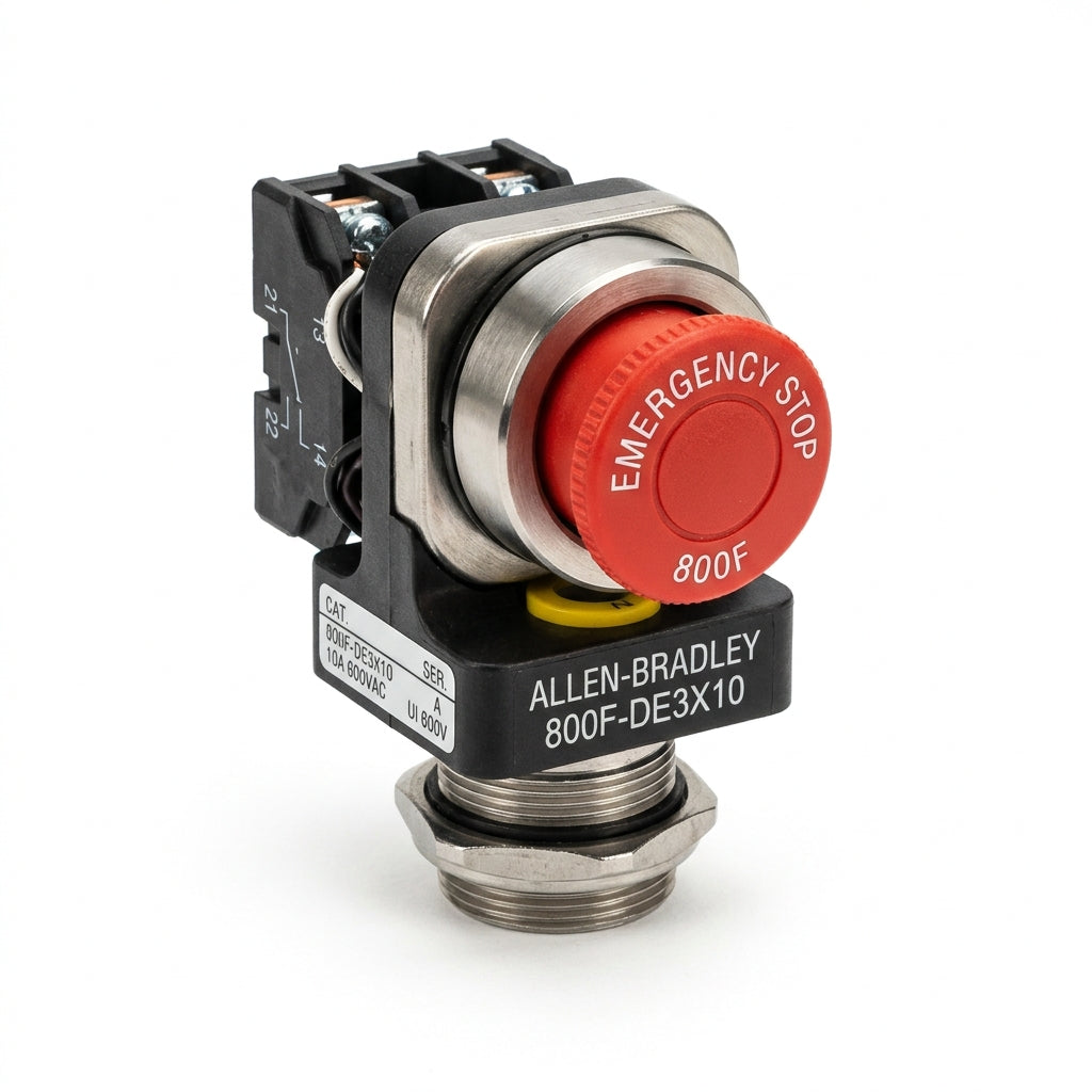 ALLEN-BRADLEY 800F-DE3X10 BOTONES PULSADORES BOTONERAS Y ACCESORIOS