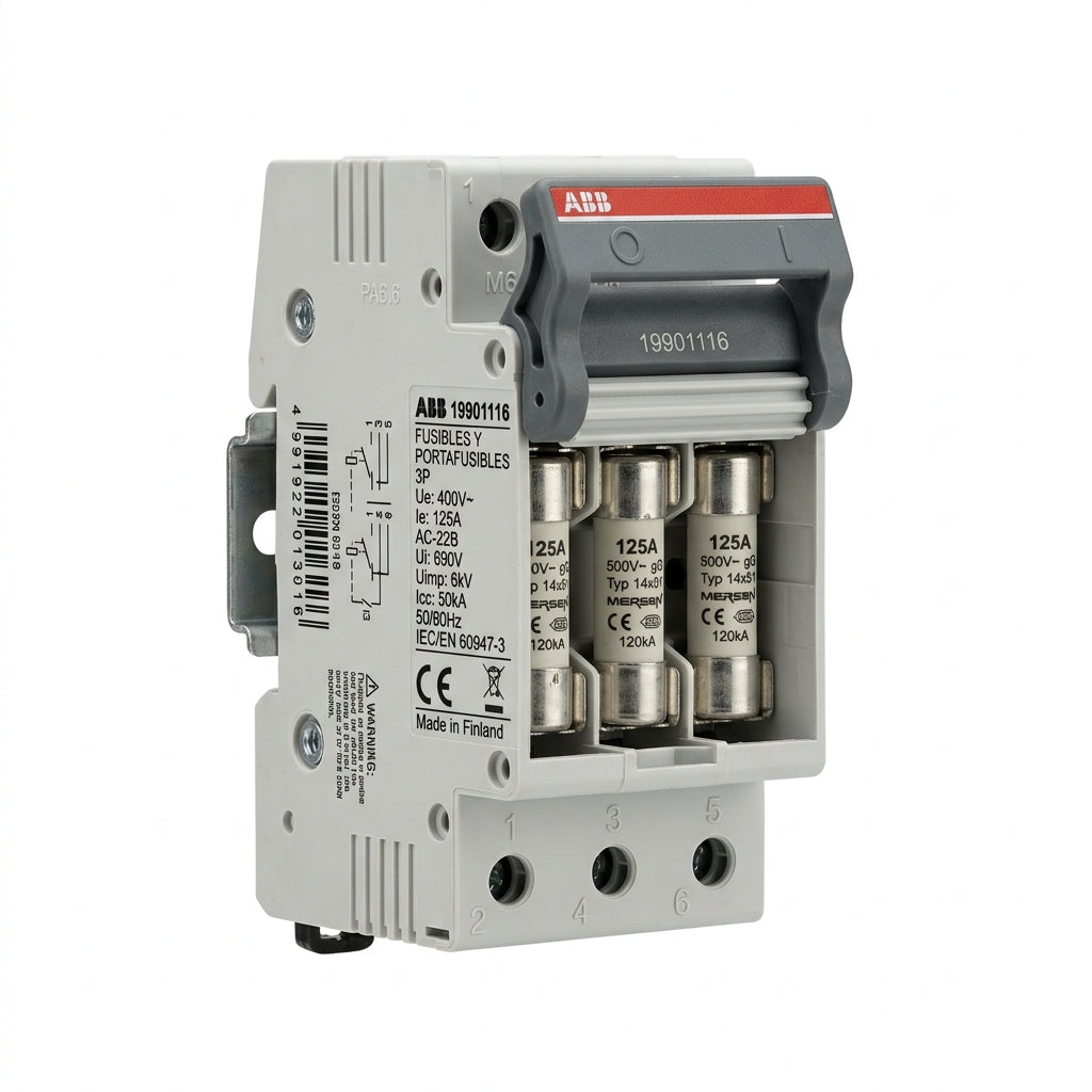ABB 19901116 FUSIBLES Y PORTAFUSIBLES