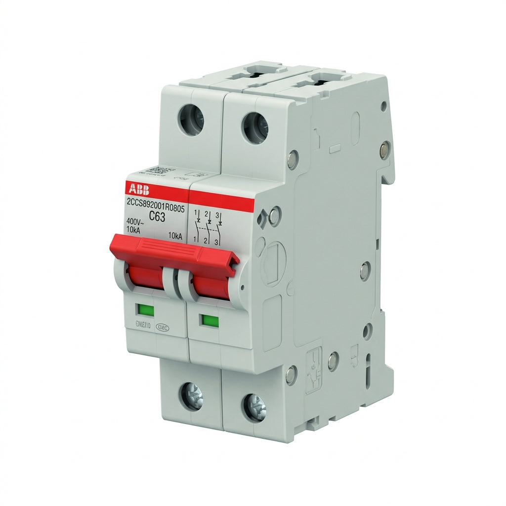 ABB 2CCS892001R0805 INTERRUPTORES TERMOMAGNETICOS MINIATURA RIEL DIN