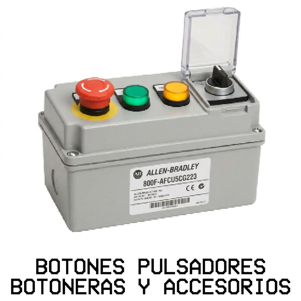 ALLEN-BRADLEY 800F-AFCU5CG223 BOTONES PULSADORES BOTONERAS Y ACCESORIOS