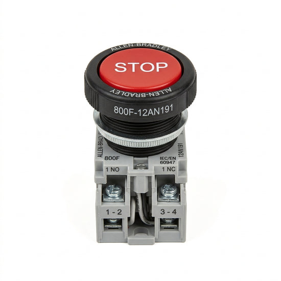 ALLEN-BRADLEY 800F-12AN191 BOTONES PULSADORES BOTONERAS Y ACCESORIOS