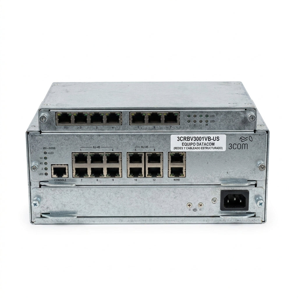 3COM 3CRBV3001VB-US EQUIPO DATACOM (REDES Y CABLEADO ESTRUCTURADO)