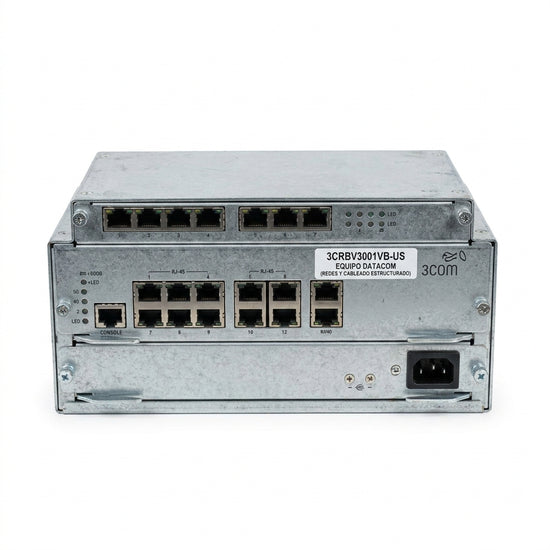 3COM 3CRBV3001VB-US EQUIPO DATACOM (REDES Y CABLEADO ESTRUCTURADO)