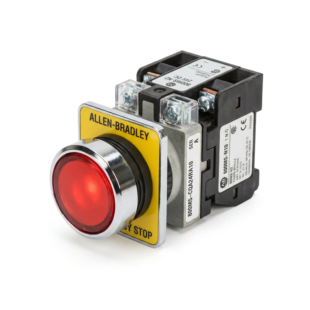 ALLEN-BRADLEY 800MS-CQA24RA10 BOTONES PULSADORES BOTONERAS Y ACCESORIOS