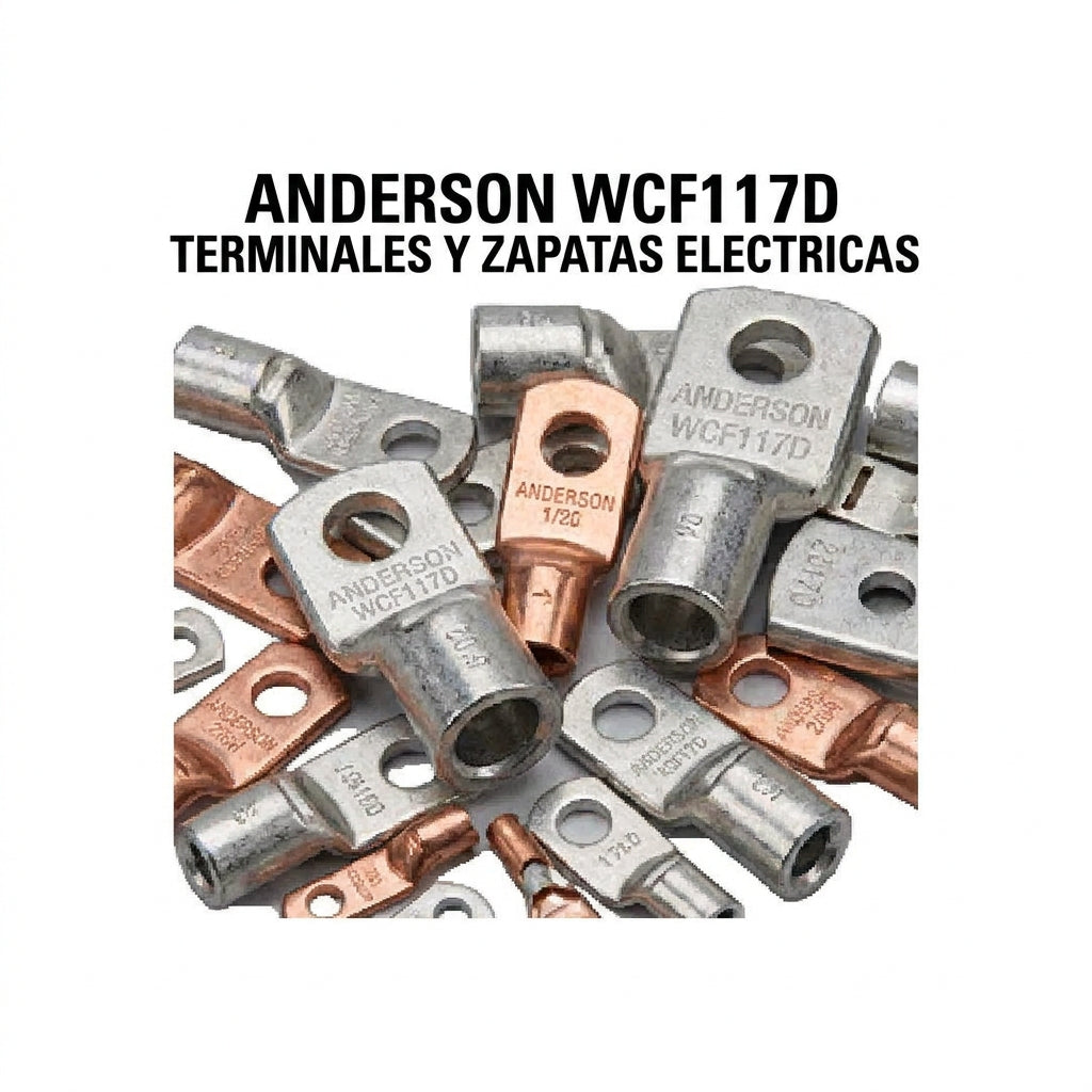 ANDERSON WCF117D TERMINALES Y ZAPATAS ELECTRICAS