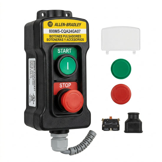 ALLEN-BRADLEY 800MS-CQA24GA07 BOTONES PULSADORES BOTONERAS Y ACCESORIOS
