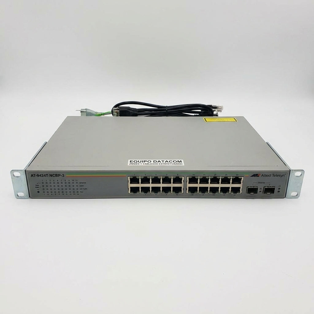 ALLIED-TELESYN 9424T-NCBP-3 EQUIPO DATACOM (REDES Y CABLEADO ESTRUCTURADO)