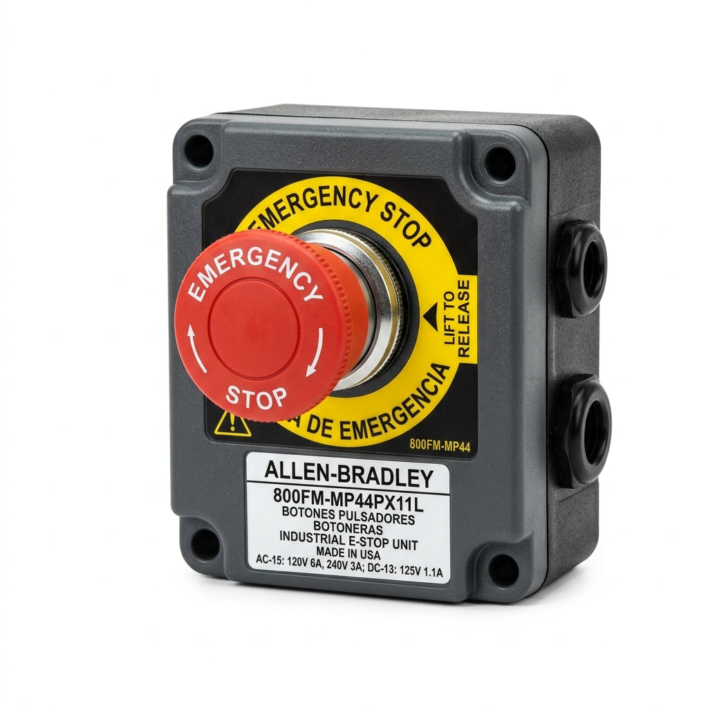 ALLEN-BRADLEY 800FM-MP44PX11L BOTONES PULSADORES BOTONERAS