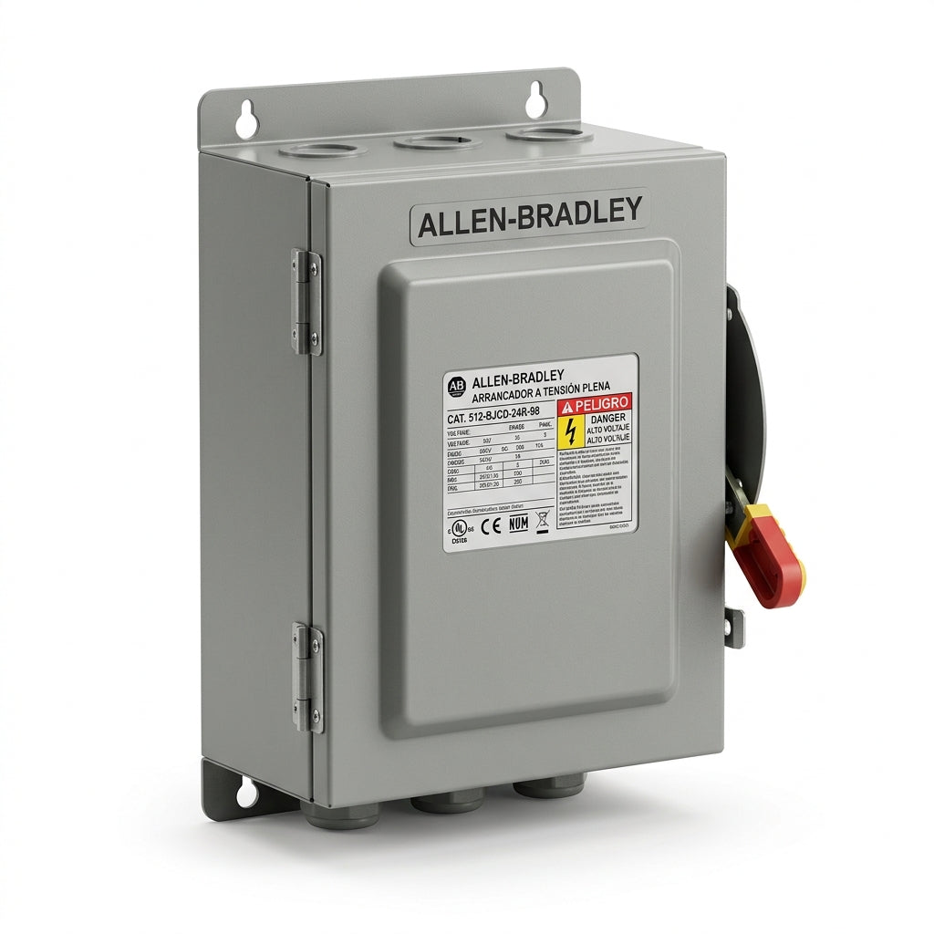 ALLEN-BRADLEY 512-BJCD-24R-98 ARRANCADORES A TENSION PLENA