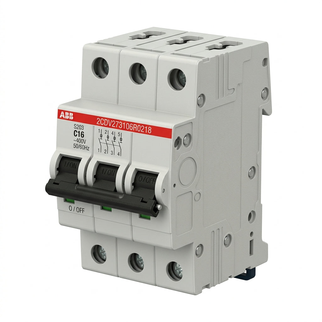 ABB 2CDV273106R0218 INTERRUPTORES TERMOMAGNETICOS MINIATURA RIEL DIN