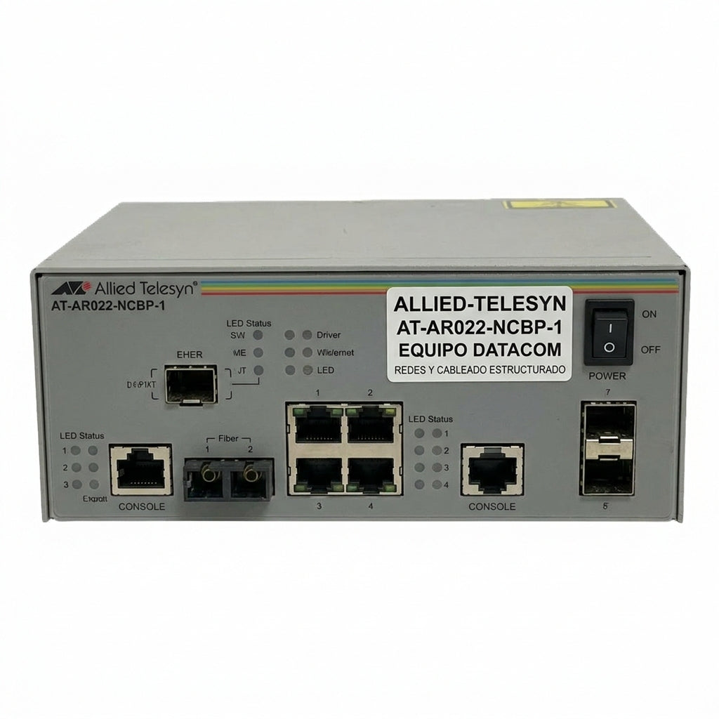 ALLIED-TELESYN AT-AR022-NCBP-1 EQUIPO DATACOM (REDES Y CABLEADO ESTRUCTURADO)