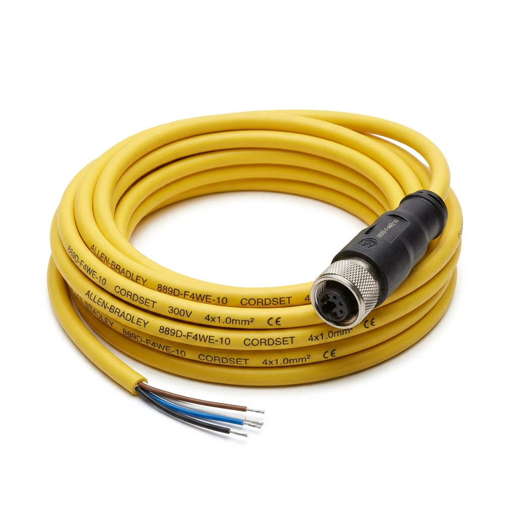 ALLEN-BRADLEY 889D-F4WE-10 CONECTORES RAPIDOS Y CABLES PARA SENSOR (CORDSETS)