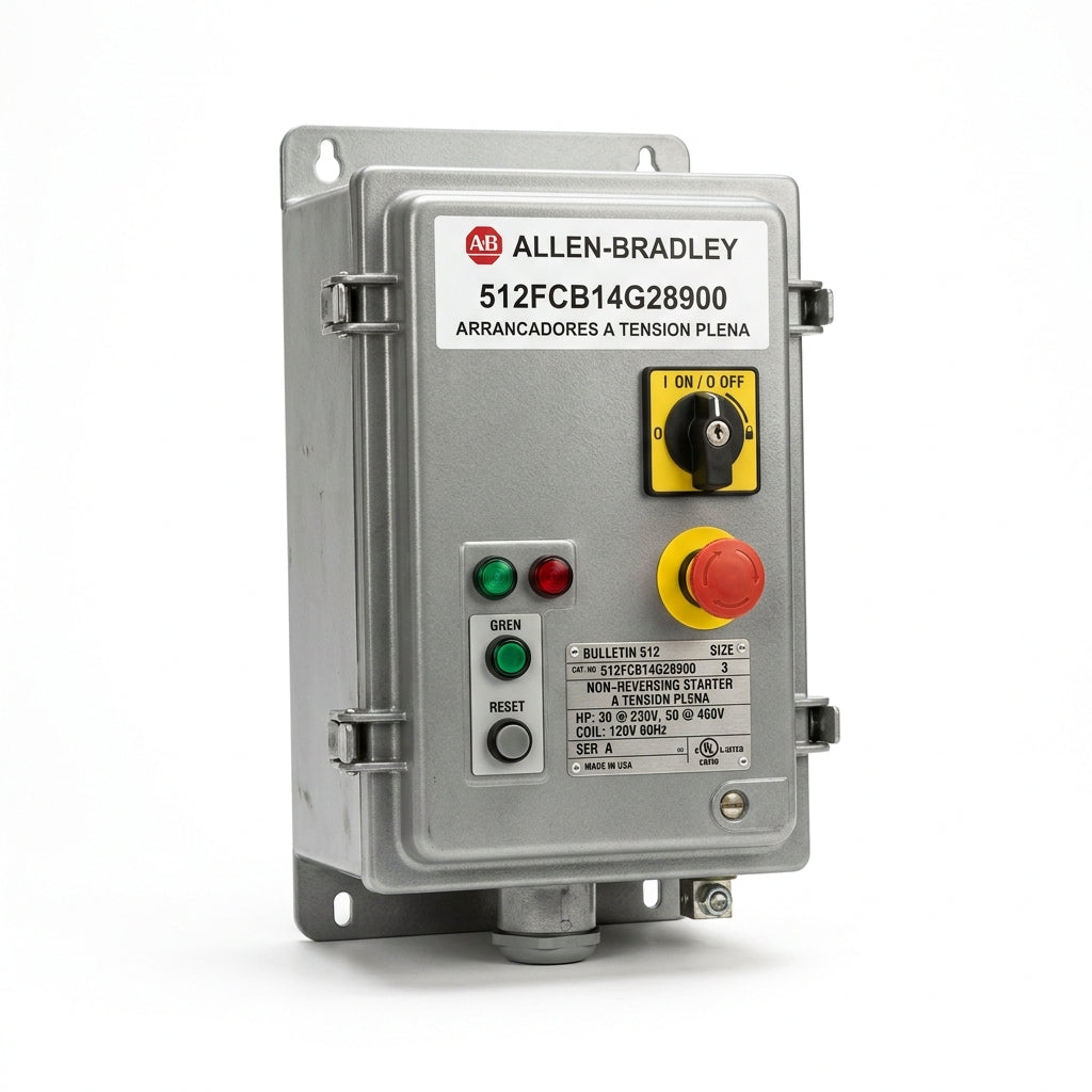 ALLEN-BRADLEY 512FCB14G28900 ARRANCADORES A TENSION PLENA