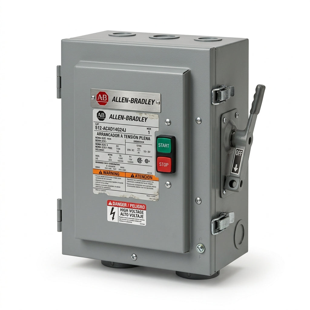 ALLEN-BRADLEY 512-ACAD14G24J ARRANCADORES A TENSION PLENA