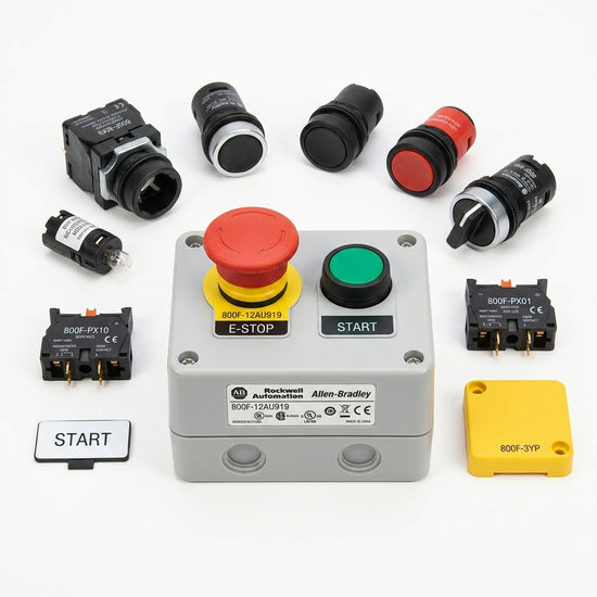 ALLEN-BRADLEY 800F-12AU919 BOTONES PULSADORES BOTONERAS Y ACCESORIOS