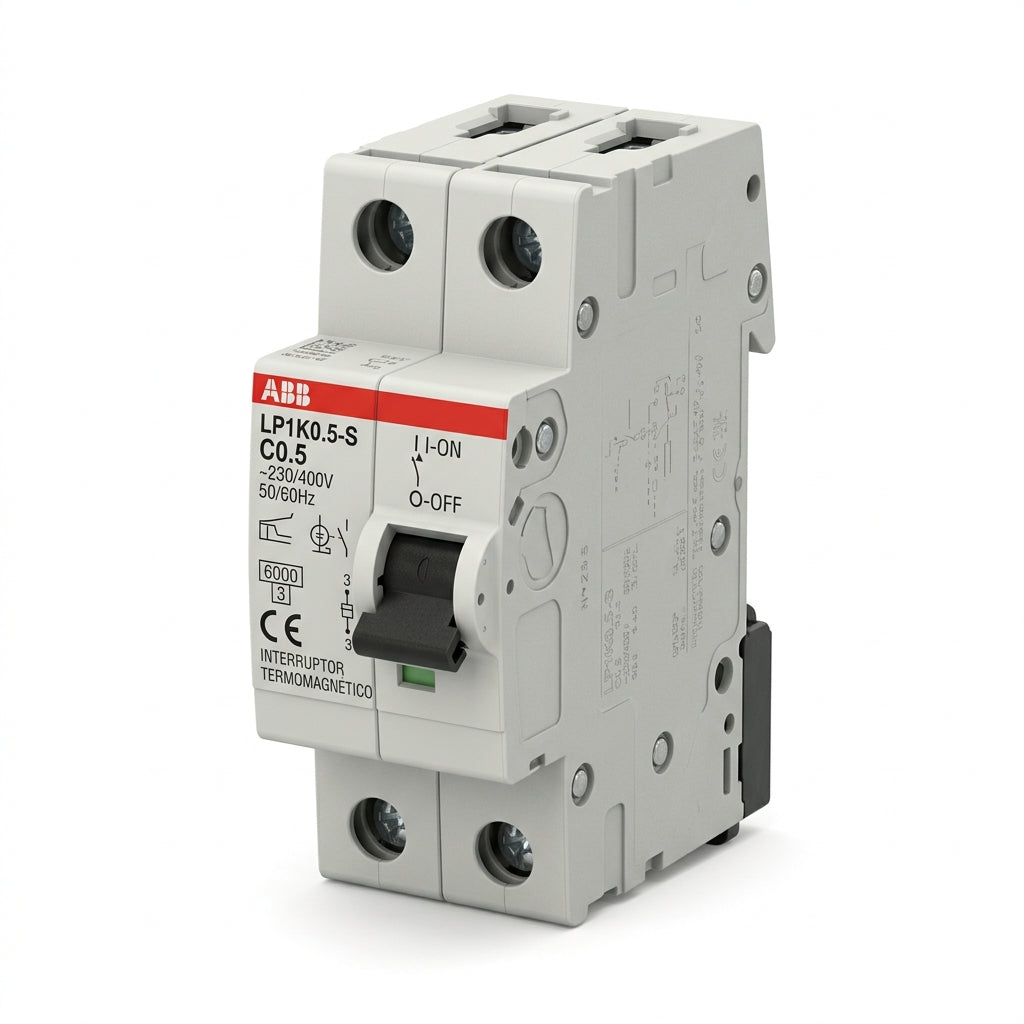 ABB LP1K0.5-S INTERRUPTORES TERMOMAGNETICOS MINIATURA RIEL DIN