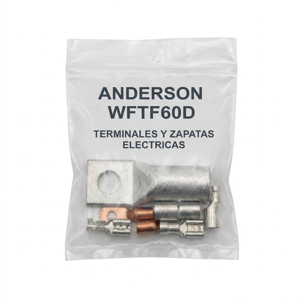 ANDERSON WFTF60D TERMINALES Y ZAPATAS ELECTRICAS