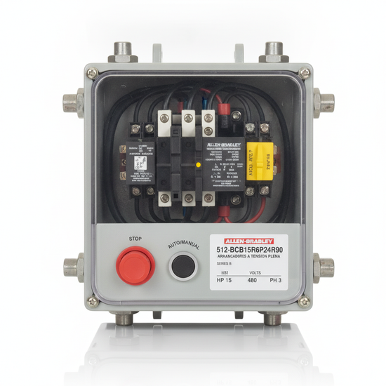 ALLEN-BRADLEY 512-BCB15R6P24R90 ARRANCADORES A TENSION PLENA