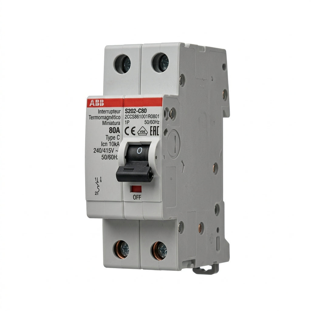 ABB 2CCS861001R0801 INTERRUPTORES TERMOMAGNETICOS MINIATURA RIEL DIN