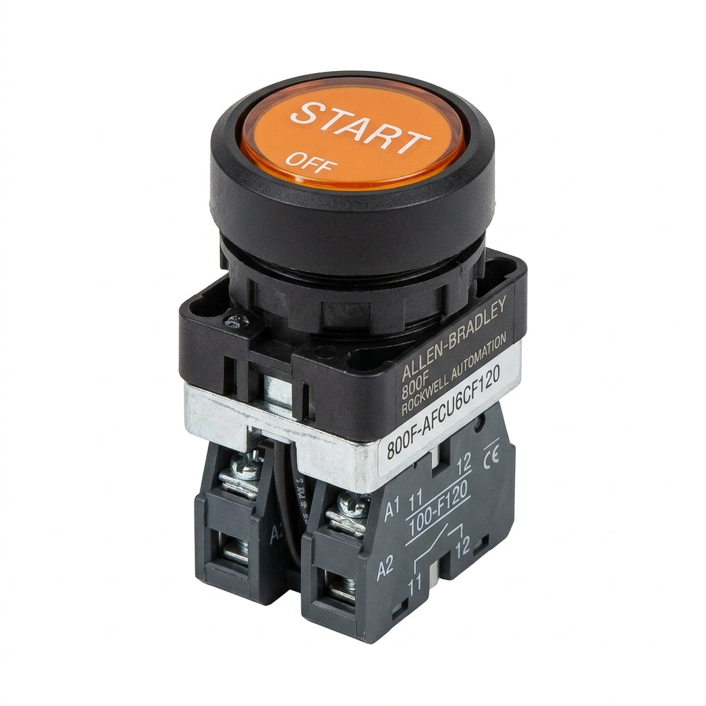 ALLEN-BRADLEY 800F-AFCU6CF120 BOTONES PULSADORES BOTONERAS Y ACCESORIOS