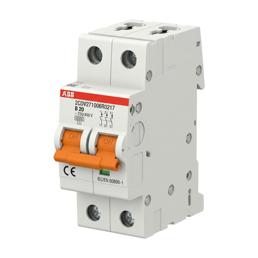 ABB 2CDV271006R0217 INTERRUPTORES TERMOMAGNETICOS MINIATURA RIEL DIN