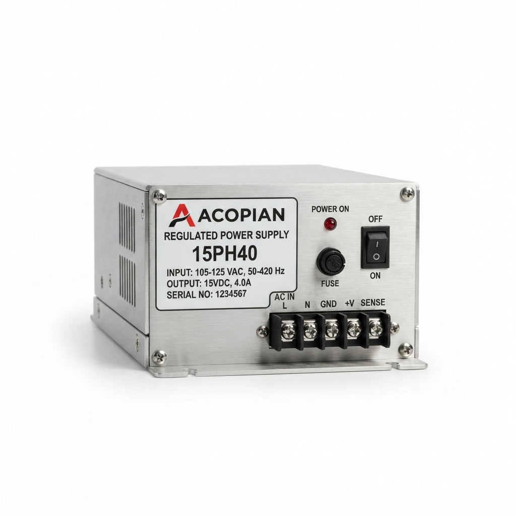 ACOPIAN 15PH40 FUENTES DE PODER Y ELIMINADORES