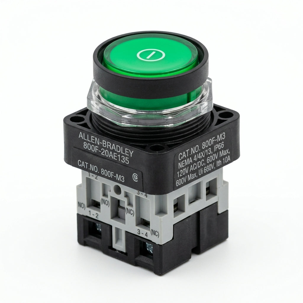 ALLEN-BRADLEY 800F-20AE135 BOTONES PULSADORES BOTONERAS Y ACCESORIOS