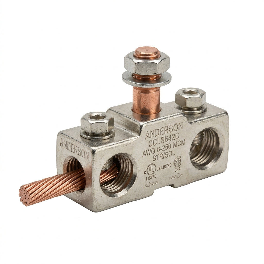 ANDERSON CCLS642C TERMINALES Y ZAPATAS ELECTRICAS