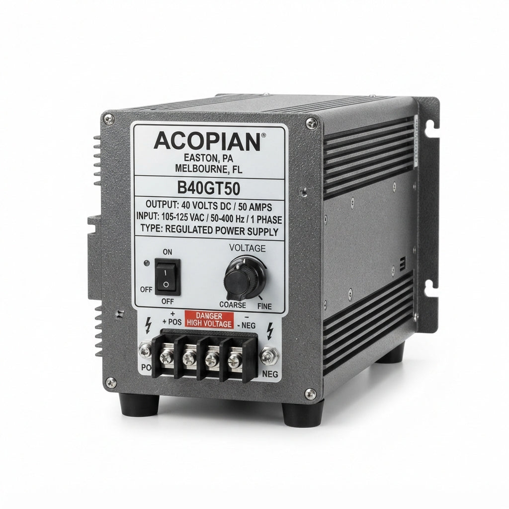 ACOPIAN B40GT50 FUENTES DE PODER Y ELIMINADORES
