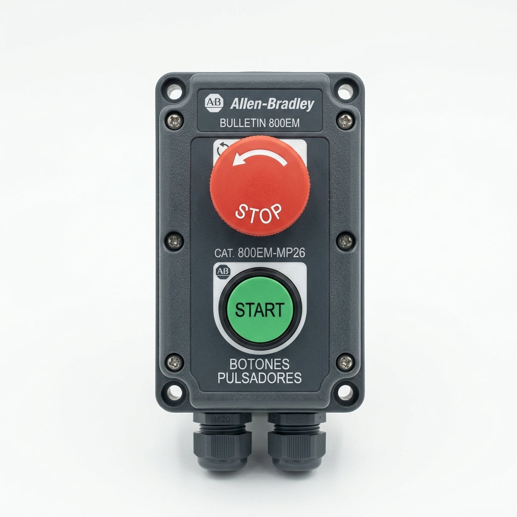 ALLEN-BRADLEY 800EM-MP26 BOTONES PULSADORES BOTONERAS