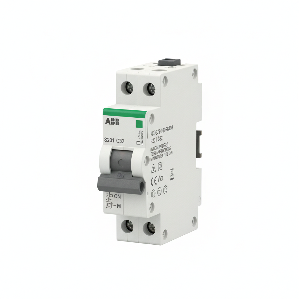 ABB 2CDS281103R0338 INTERRUPTORES TERMOMAGNETICOS MINIATURA RIEL DIN