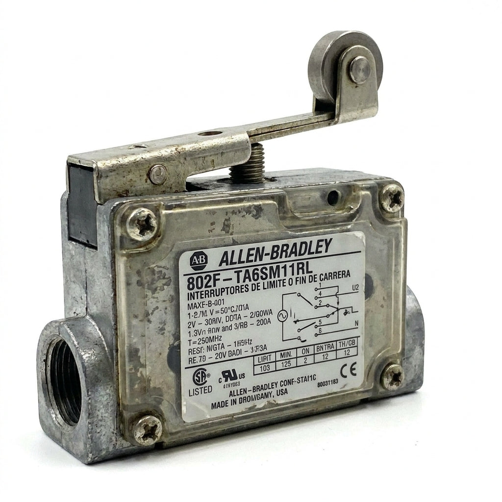 ALLEN-BRADLEY 802F-TA6SM11RL INTERRUPTORES DE LIMITE O FIN DE CARRERA