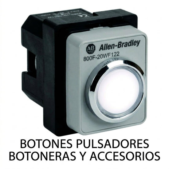 ALLEN-BRADLEY 800F-20WF122 BOTONES PULSADORES BOTONERAS Y ACCESORIOS