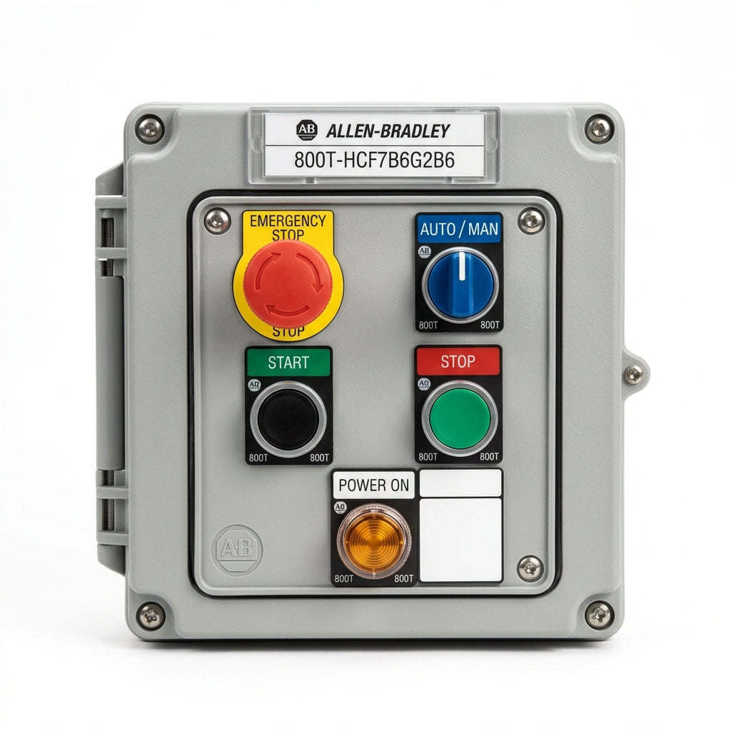 ALLEN-BRADLEY 800T-HCF7B6G2B6 BOTONES PULSADORES BOTONERAS Y ACCESORIOS