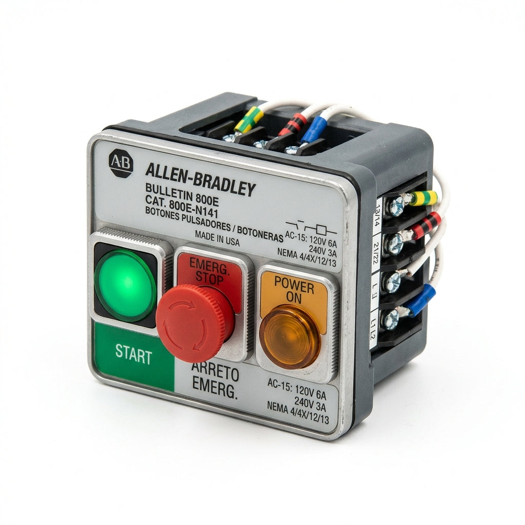 ALLEN-BRADLEY 800E-N141 BOTONES PULSADORES BOTONERAS