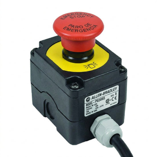ALLEN-BRADLEY 800C-P03B65 BOTONES PULSADORES BOTONERAS Y ACCESORIOS