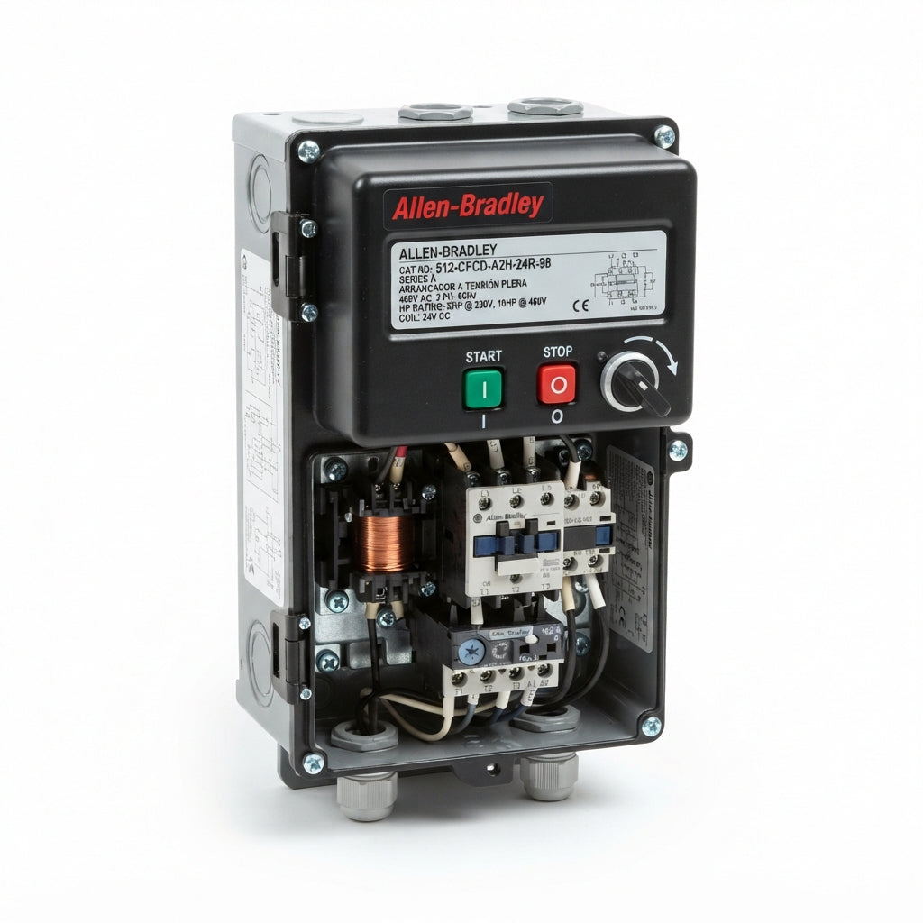 ALLEN-BRADLEY 512-CFCD-A2H-24R-98 ARRANCADORES A TENSION PLENA