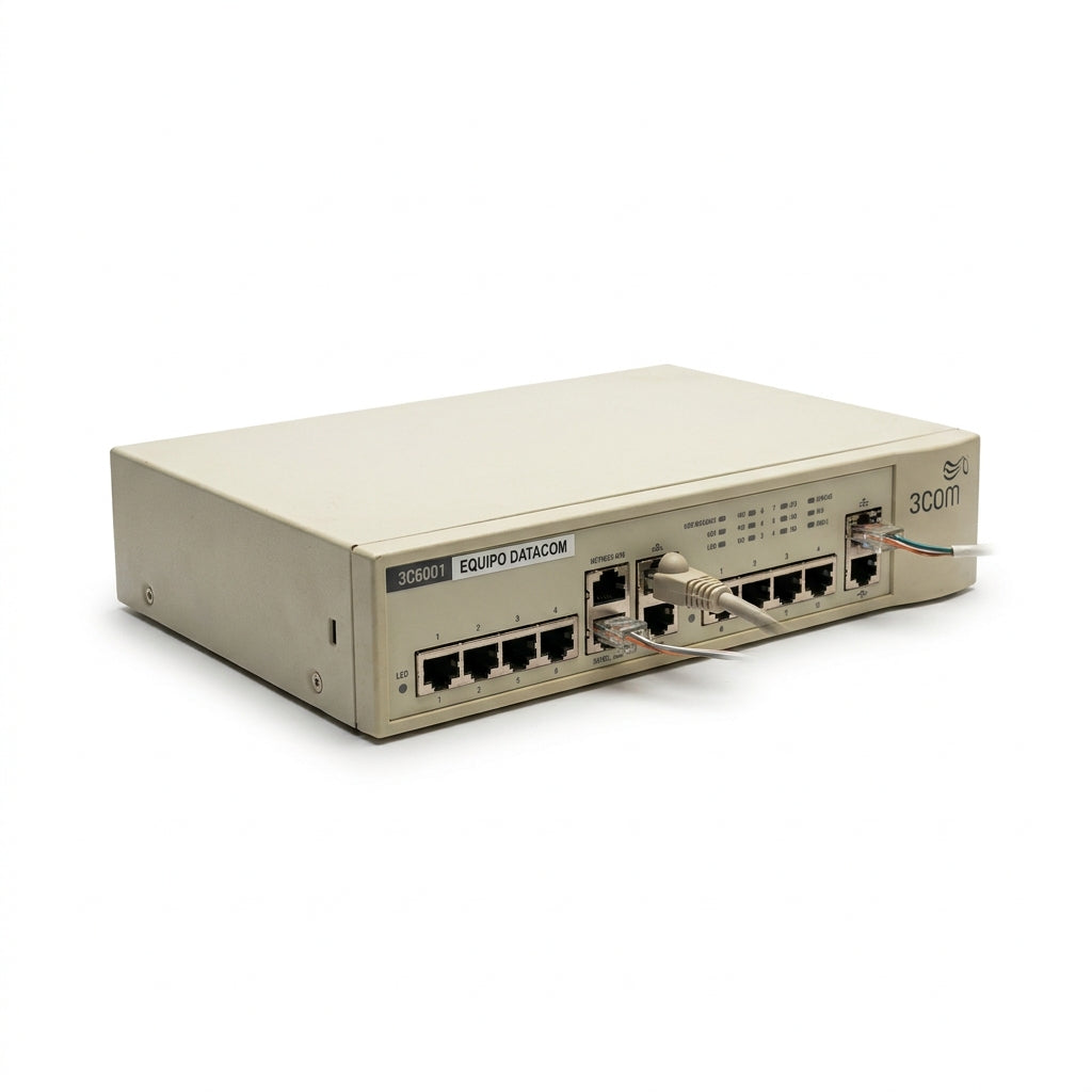 3COM 3C6001 EQUIPO DATACOM (REDES Y CABLEADO ESTRUCTURADO)