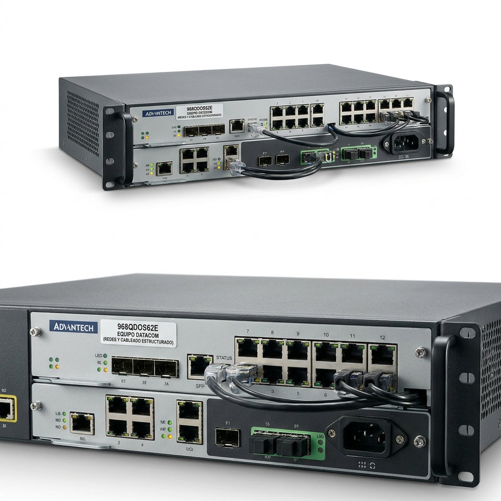 ADVANTECH 968QDOS62E EQUIPO DATACOM (REDES Y CABLEADO ESTRUCTURADO)