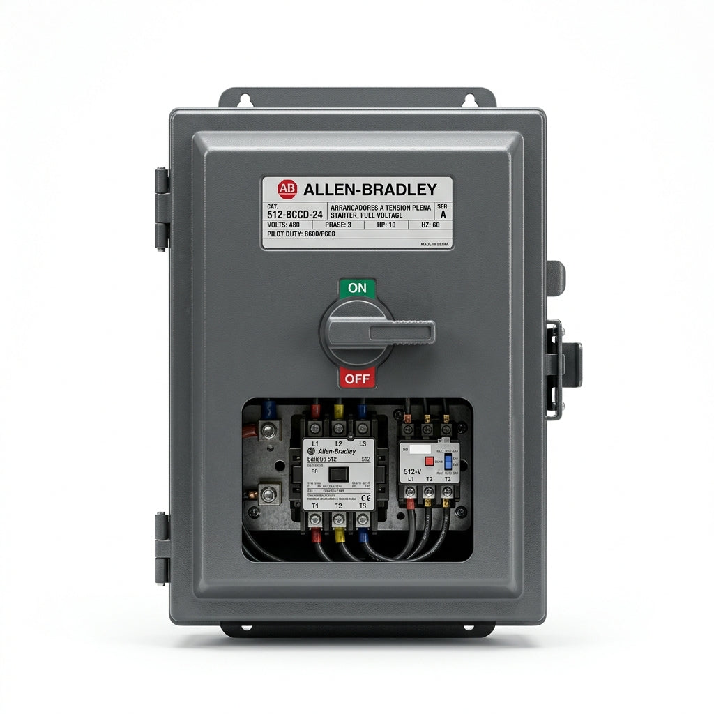ALLEN-BRADLEY 512-BCCD-24 ARRANCADORES A TENSION PLENA