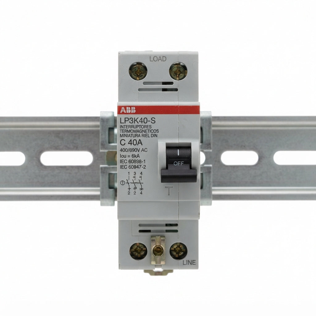 ABB LP3K40-S INTERRUPTORES TERMOMAGNETICOS MINIATURA RIEL DIN