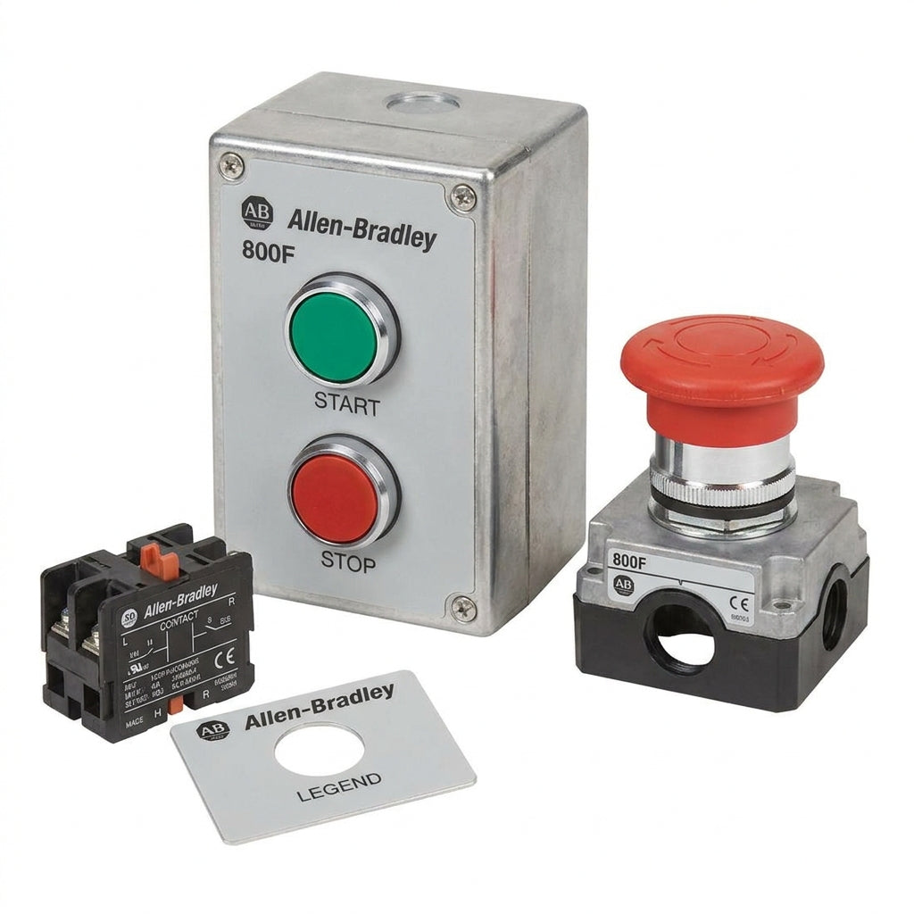 ALLEN-BRADLEY 800F-12AE177 BOTONES PULSADORES BOTONERAS Y ACCESORIOS