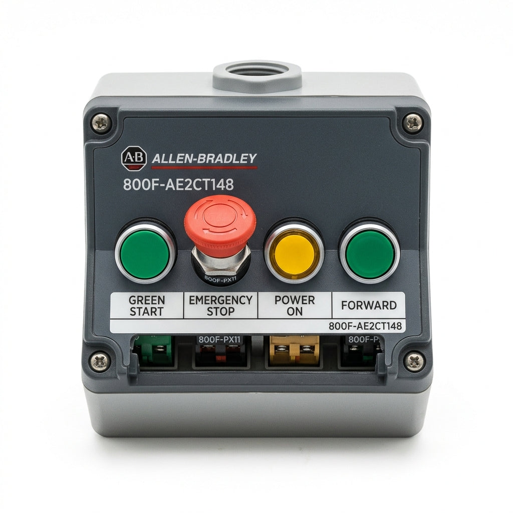 ALLEN-BRADLEY 800F-AE2CT148 BOTONES PULSADORES BOTONERAS Y ACCESORIOS