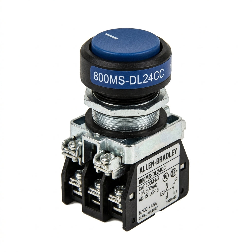 ALLEN-BRADLEY 800MS-DL24CC BOTONES PULSADORES BOTONERAS Y ACCESORIOS