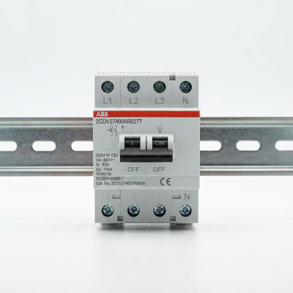 ABB 2CDV274006R0277 INTERRUPTORES TERMOMAGNETICOS MINIATURA RIEL DIN