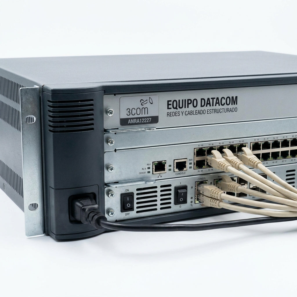 3COM ANRA12227 EQUIPO DATACOM (REDES Y CABLEADO ESTRUCTURADO)