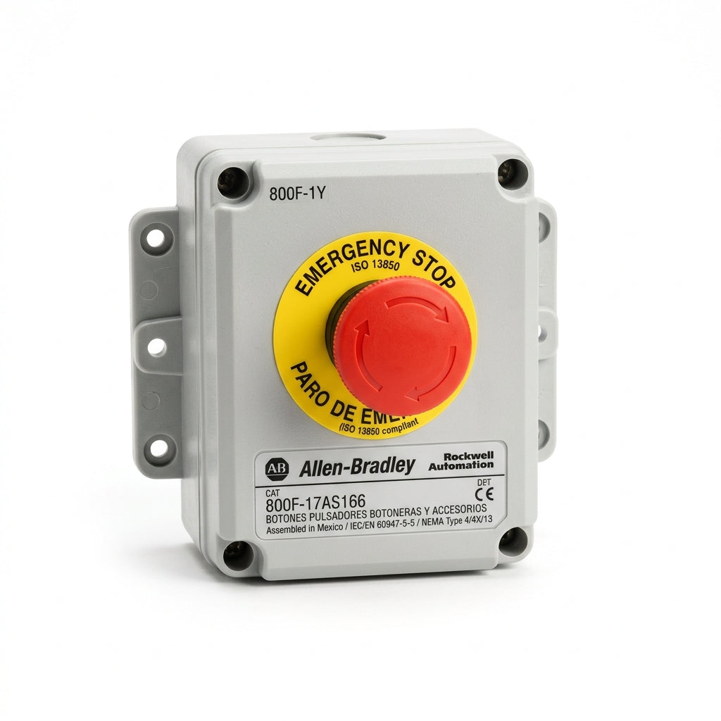 ALLEN-BRADLEY 800F-17AS166 BOTONES PULSADORES BOTONERAS Y ACCESORIOS