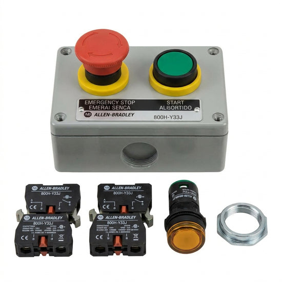 ALLEN-BRADLEY 800H-Y33J BOTONES PULSADORES BOTONERAS Y ACCESORIOS