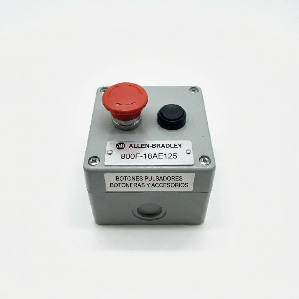 ALLEN-BRADLEY 800F-18AE125 BOTONES PULSADORES BOTONERAS Y ACCESORIOS