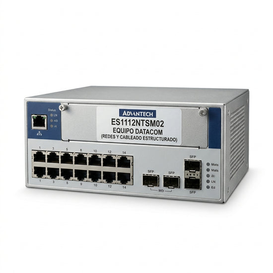 ADVANTECH ES1112NTSM02 EQUIPO DATACOM (REDES Y CABLEADO ESTRUCTURADO)